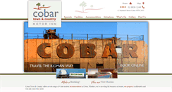 Desktop Screenshot of cobartownandcountry.com.au